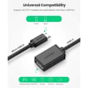 Cáp OTG Micro USB Sang USB 2.0 Dài 12cm Ugreen 10396 2