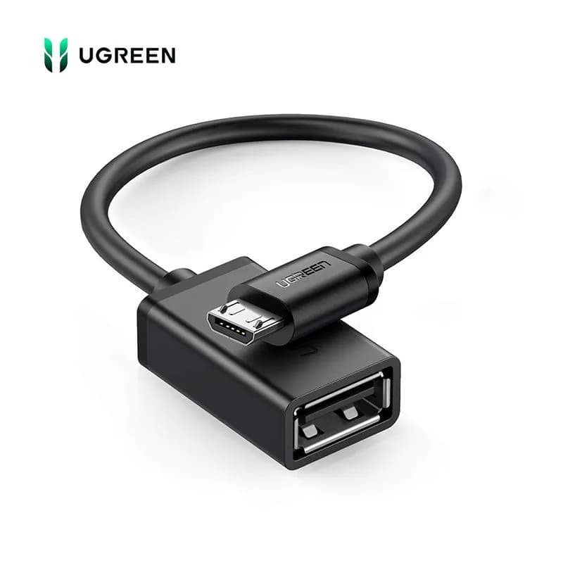 Cáp OTG Micro USB Sang USB 2.0 Dài 12cm Ugreen 10396