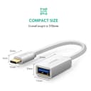 Cáp OTG USB Type-C Sang USB 3.0 Ugreen US154 (Đen/Trắng) 3