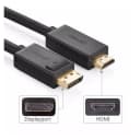 Dây Cáp Chuyển Displayport Sang HDMI 1.5M Ugreen 10239 Hỗ Trợ 4K 2