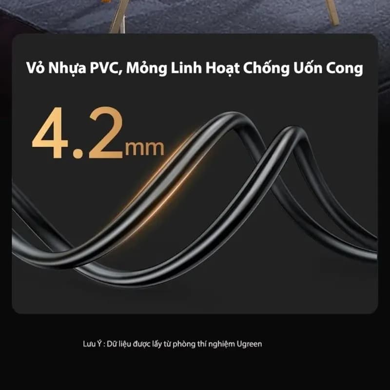 Cáp HDMI 2.0 Sợi Quang AOC 30m Ugreen 45507 (HD178) - Hỗ Trợ 4K@60Hz Cao Cấp