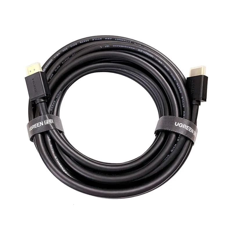 Cáp HDMI 1.4 Dài 10M Ugreen 10110 (HD104) - Hỗ Trợ Full HD 1080P, 4K@30Hz Cao Cấp