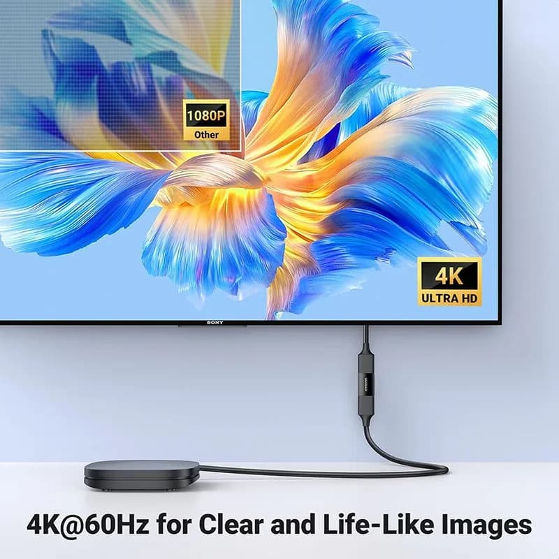 Đầu Nối Cáp HDMI Ugreen 20107 Female To Female (2 Đầu Âm) Hỗ Trợ 4K Cao Cấp