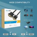 Cáp DVI 24+1 Sang VGA Dài 1.8m Chính Hãng Jasoz B106 T-B131 - Hỗ Trợ Full HD 4