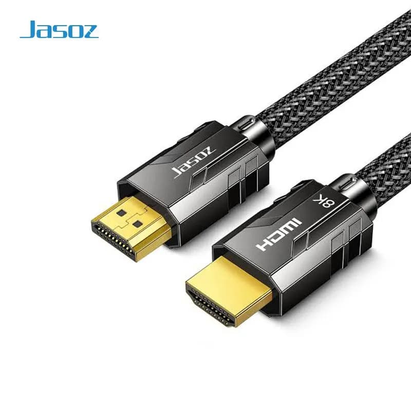 Cáp HDMI 2.1 8K@60Hz JASOZ A116 (T-A271) Vỏ Hợp Kim Kẽm 3M