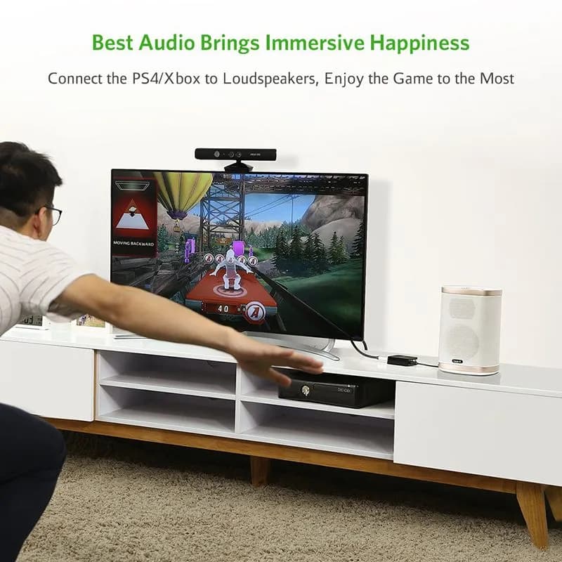 Bộ Chuyển Đổi Âm Thanh Cổng Quang Optical Sang Cổng Hoa Sen AV/RCA Ugreen 30523
