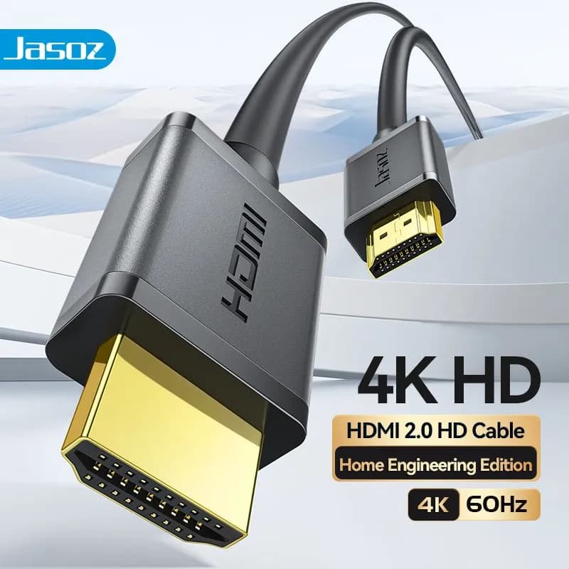 Cáp HDMI 2.0 Sợi Đồng Jasoz A102 T-A108 Dài 1.5m Hỗ Trợ 4K@60Hz