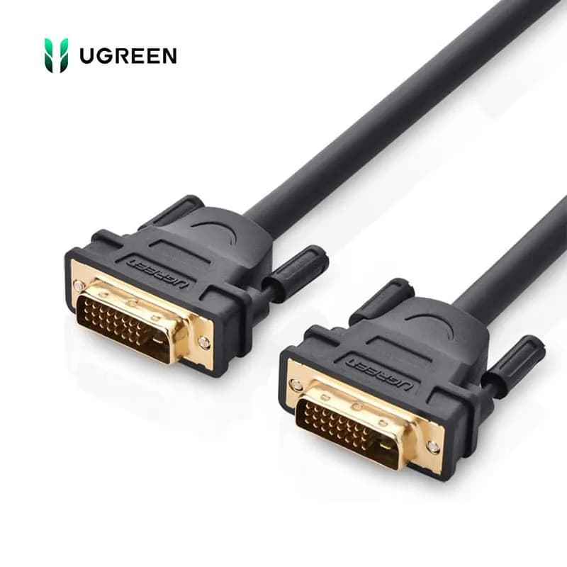 Cáp Màn Hình DVI 24+1 Dual Link Dài 3M Ugreen 11607 Cao Cấp