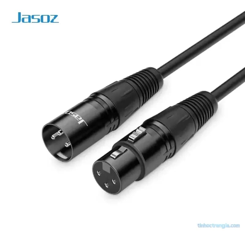 Cáp Âm Thanh XLR Nối Dài Chính Hãng JASOZ C107 (1.5M - 5M)