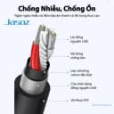 Cáp Âm Thanh XLR Nối Dài Chính Hãng JASOZ C107 (1.5M - 5M) 4