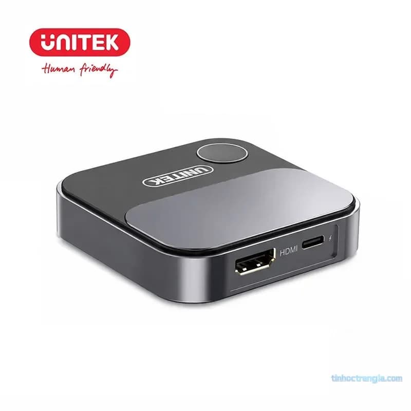 Bộ Nhận HDMI Không Dây UNITEK V162B | Hỗ Trợ 4K Ultra HD 60Hz