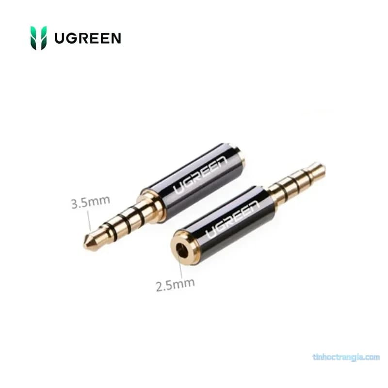 Đầu Chuyển Tai Nghe 3.5mm Sang 2.5mm Ugreen 20502 - Jack Audio Hi-Fi