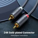 Cáp Hoa Sen RCA 2 Ra 2 Ugreen AV104 - Cáp Audio AV Mạ Vàng Cao Cấp (1.5m-5m) 6