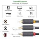 Cáp AV 3 RCA Sang 3 RCA Ugreen 10524 Cao Cấp Dài 1.5M 2