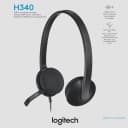 Tai Nghe Máy Tính Logitech H340 | Cổng Cắm USB Tích Hợp Mic Chống Ồn 4