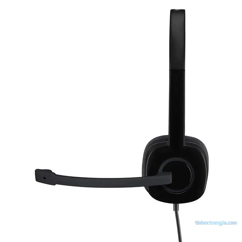 Tai Nghe Chụp Tai Logitech H151 | Có Mic, 1 Jack 3.5mm Tích Hợp Điều Khiển Âm Lượng