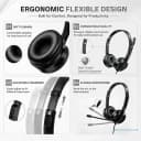 Tai Nghe USB Rapoo H120 Headset - Tích Hợp Micro Đàm Thoại Rõ Nét, Âm Thanh Kỹ Thuật Số 6