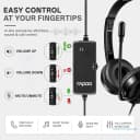 Tai Nghe USB Rapoo H120 Headset - Tích Hợp Micro Đàm Thoại Rõ Nét, Âm Thanh Kỹ Thuật Số 5