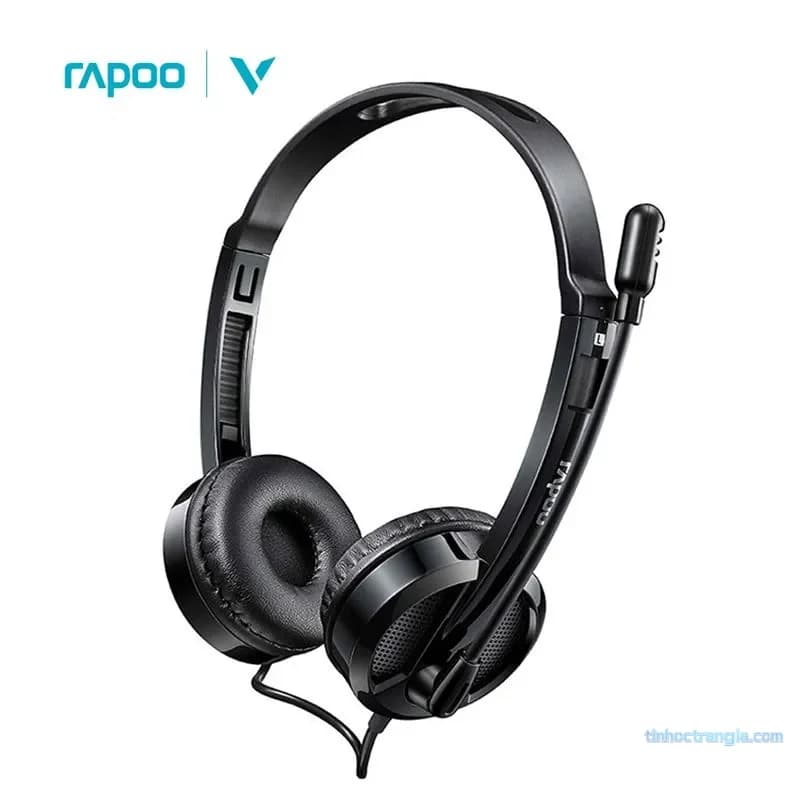 Tai Nghe USB Rapoo H120 Headset - Tích Hợp Micro Đàm Thoại Rõ Nét, Âm Thanh Kỹ Thuật Số