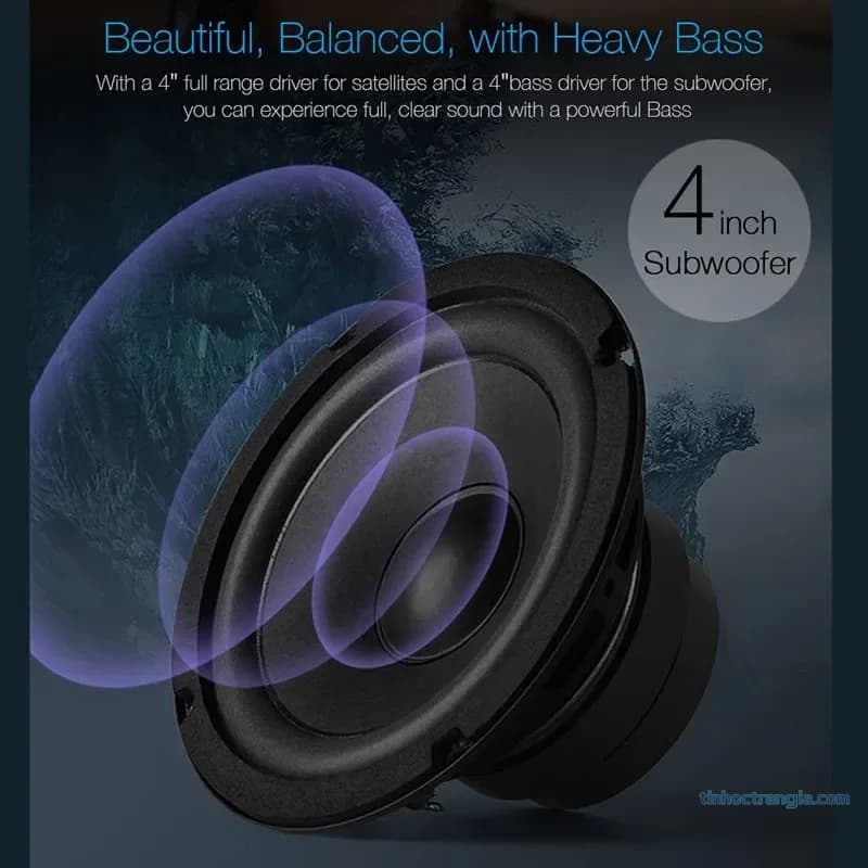 Loa Vi Tính Fenda A110 2.1 (35W) Âm Bass Mạnh Mẽ