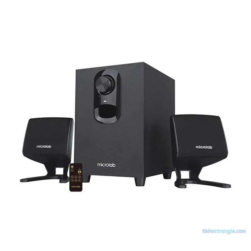 Loa vi tính 2.1 Microlab M108BT Bluetooth (11W) - Màu Đen