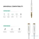 Cáp Chia Audio 3.5mm 1 Ra 2 Dài 20cm Ugreen 10739 (Màu Trắng)   5