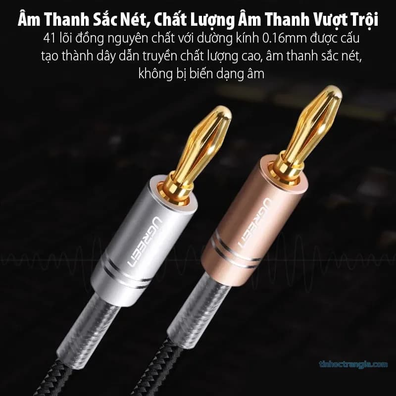 Dây Cáp AV Jack Hoa Chuối Ugreen 50536 (Dài 1M)