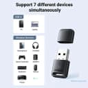 USB Bluetooth 5.3 Ugreen 90225 Bộ Thu Phát Bluetooth Cho PC Laptop 2