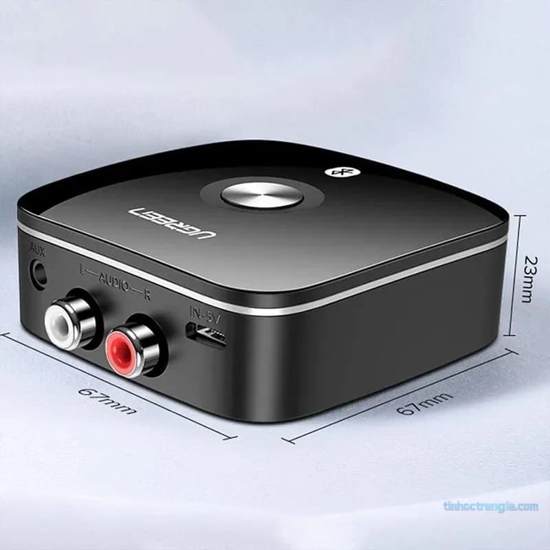 Bộ Nhận Bluetooth aptX Ugreen 40759 - Cổng 3.5mm & RCA Hoa Sen