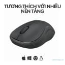Chuột không dây Bluetooth Logitech M241 Silent - Màu Than Chì 2