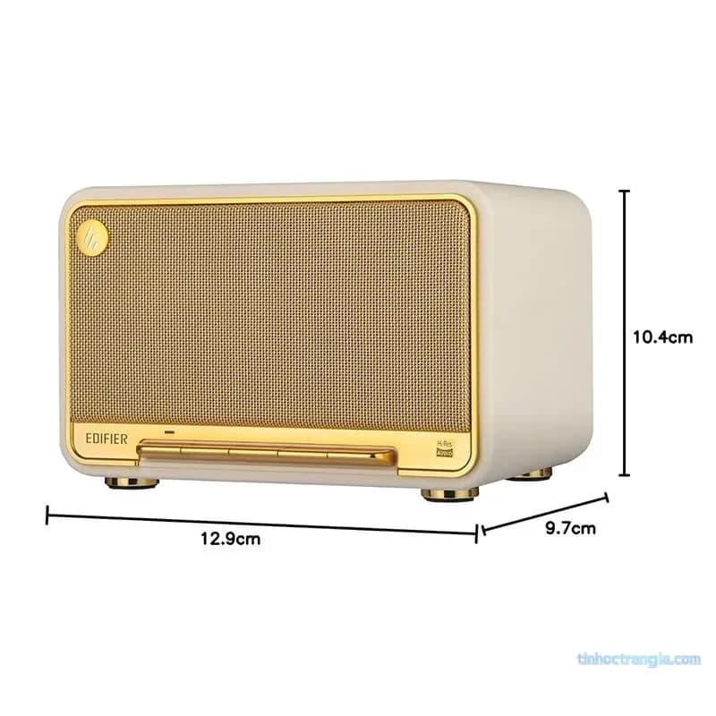 Loa Bluetooth Di Động EDIFIER D32 (Công Suất 60W, Hi-Res Audio, LDAC, AirPlay 2, Vỏ Gỗ Retro)