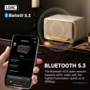 Loa Bluetooth Di Động EDIFIER D32 (Công Suất 60W, Hi-Res Audio, LDAC, AirPlay 2, Vỏ Gỗ Retro) 6