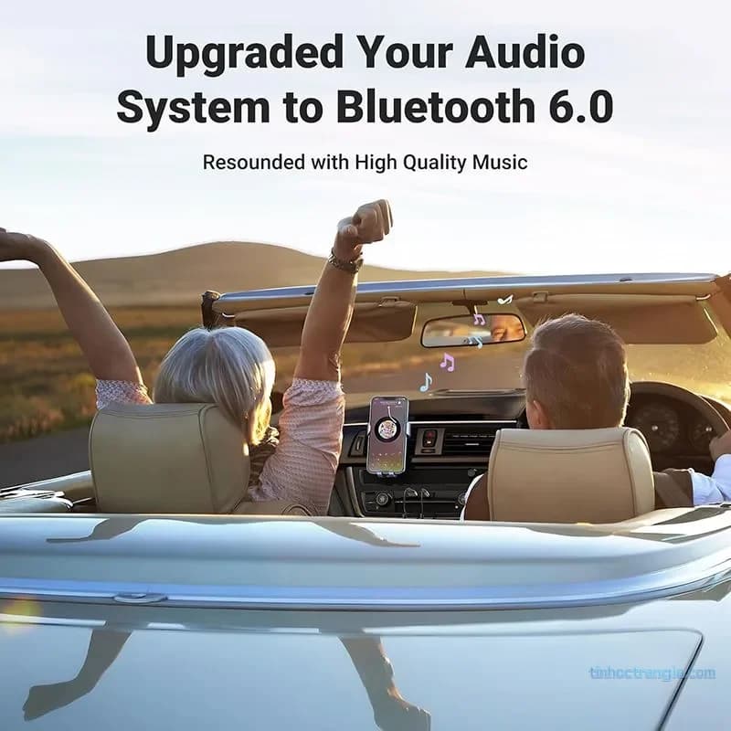 Bộ Nhận Tín Hiệu Bluetooth 5.0 Audio Receiver Ugreen 70601 (Jack 3.5mm)