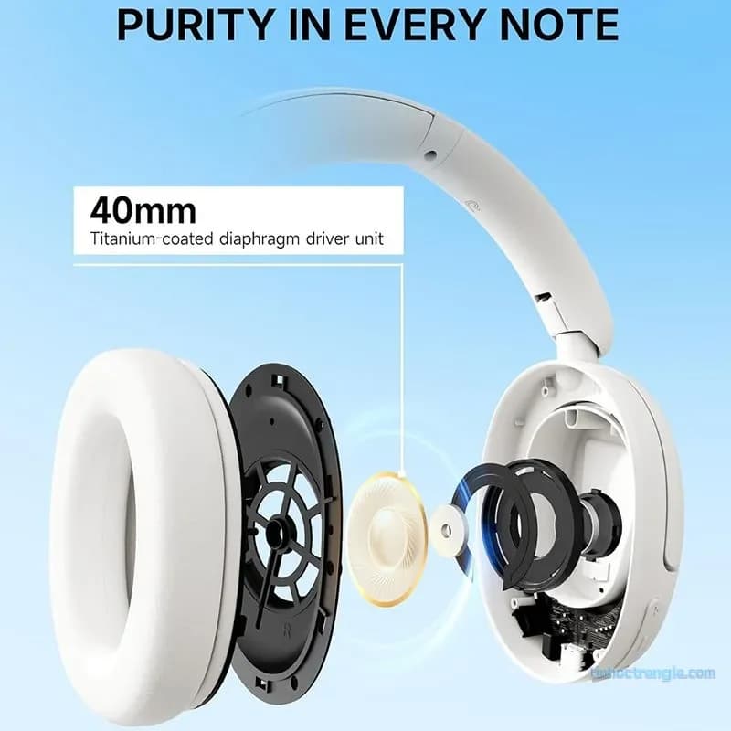 Tai Nghe Bluetooth Chụp Tai Edifier W800BT SE (Bluetooth 5.4, Pin 45H, Chống Ồn ENC) - hover