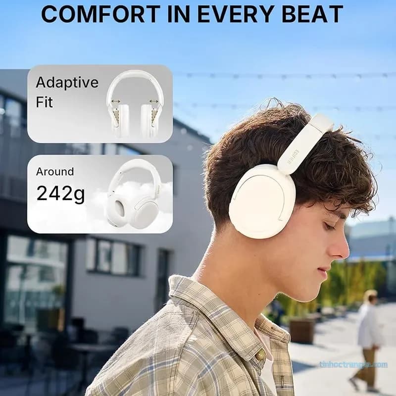 Tai Nghe Bluetooth Chụp Tai Edifier W800BT SE (Bluetooth 5.4, Pin 45H, Chống Ồn ENC)