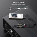 Cáp Chuyển Audio 3.5mm Ra 2 Đầu RCA Âm Ugreen 10547 Dài 20cm (Đầu Mạ Vàng) 6