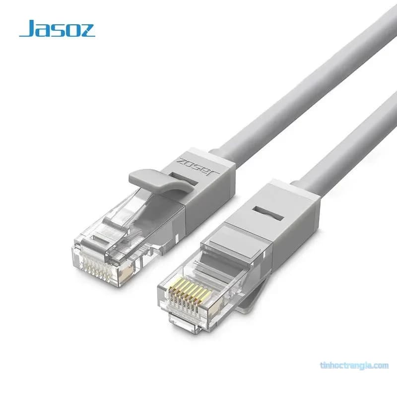 Cáp Mạng Đúc Sẵn Cat5e Jasoz E120 | Dây Cáp Mạng RJ45 Bấm Sẵn 2 Đầu (0.5m - 30m)