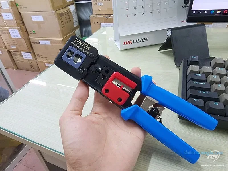 Kìm bấm cáp mạng Dintek RJ12/RJ45 6102-01002CH 4
