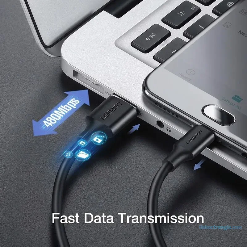 Cáp USB 2.0 Sang Micro USB Ugreen Cao Cấp (0.5M - 3M) 3