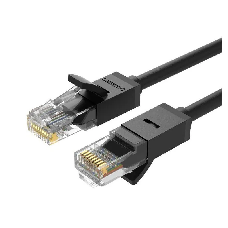 Cáp Mạng CAT6 UTP Ugreen Cao Cấp - Dài Từ 0.5m Đến 30m (Màu Đen)