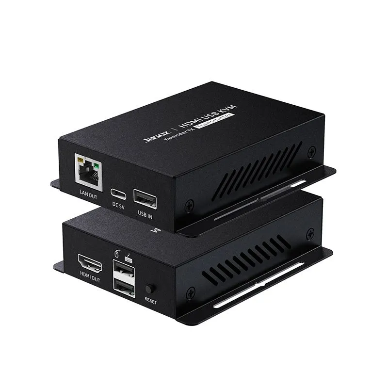 Bộ Kéo Dài HDMI và USB Qua Cáp Mạng 150m KVM Jasoz T-G183