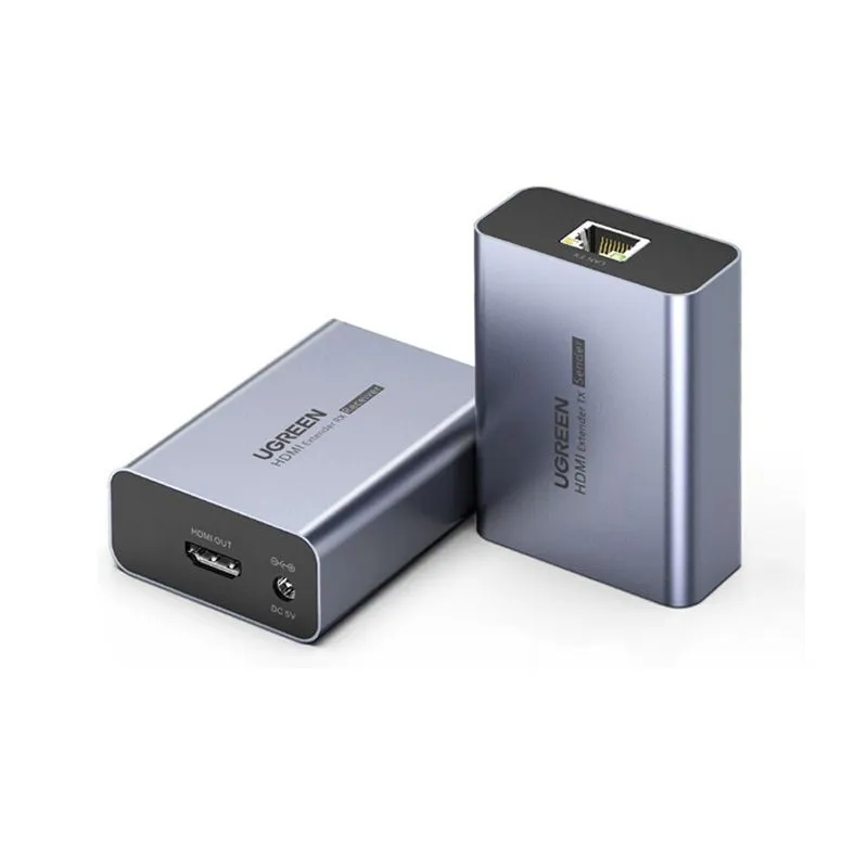 Bộ Kéo Dài HDMI Qua Cáp Mạng 70m Ugreen 20519