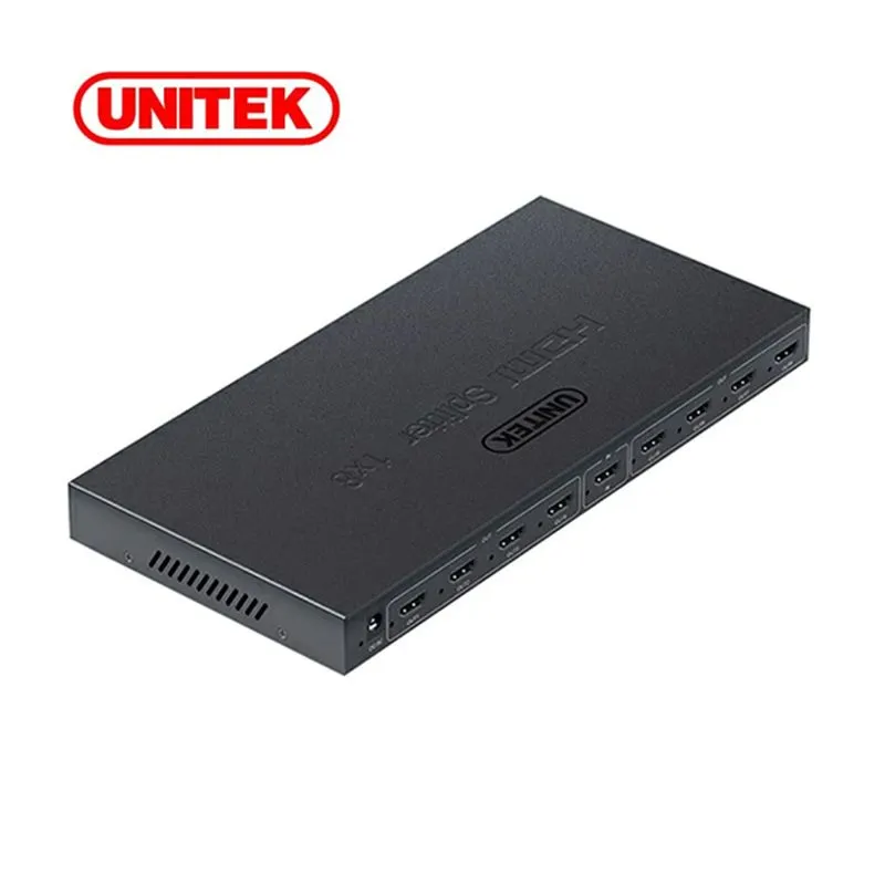 Bộ Chia HDMI 1 Ra 8 Unitek V132A Hỗ Trợ 4K Ultra HD