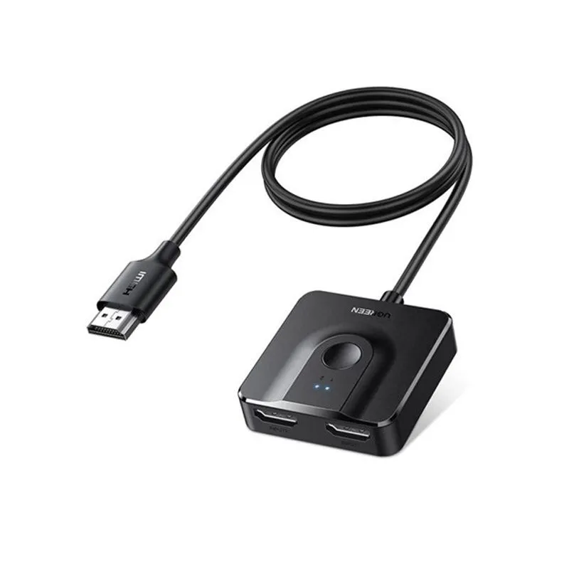 Bộ Gộp HDMI 2 Vào 1 Ra 4K@60Hz Ugreen 70607 - Chuẩn HDMI 2.0