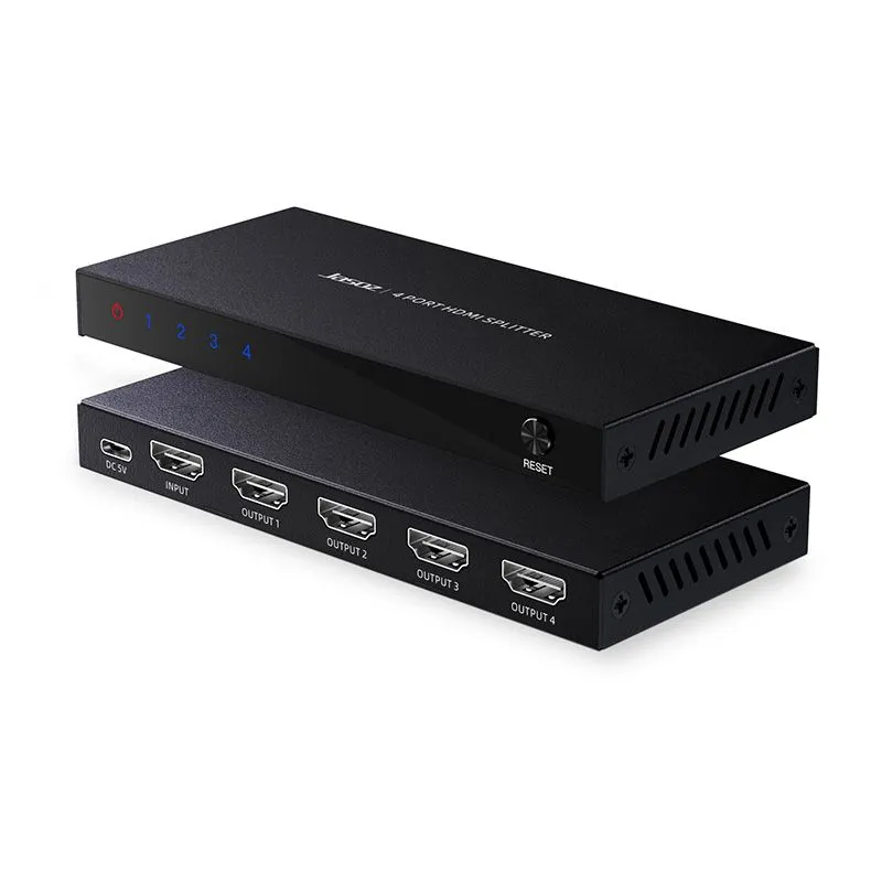 Bộ Chia HDMI 1 Ra 4 Cao Cấp JASOZ G151 (T-G177) - Hỗ Trợ 4K