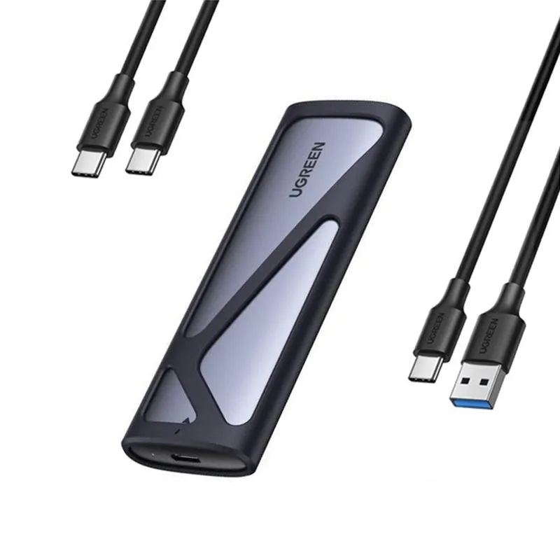 Box Ổ Cứng M.2 NVMe/SATA USB 3.2 Gen2 Ugreen 90264 | 10Gbps