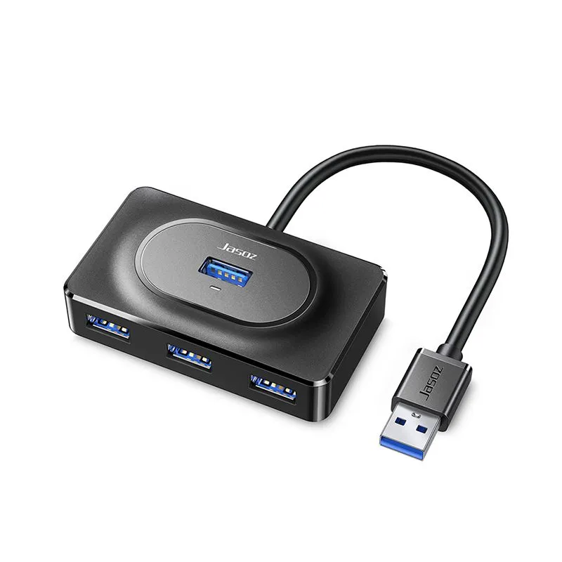 Bộ chia Hub USB 3.0 4 cổng Jasoz F110 T-F117 Màu Đen 0.3M