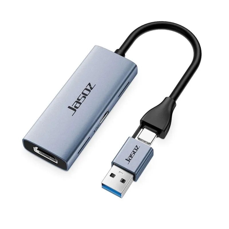 Card Ghi Hình Video Capture HDMI Sang USB 3.0 & USB-C Jasoz G164 T-G190
