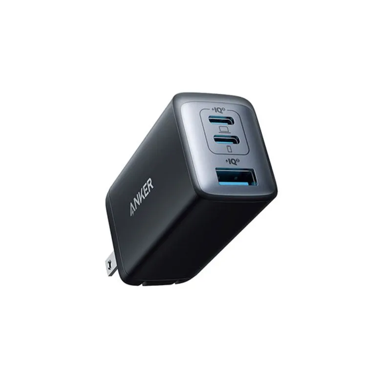 Củ Sạc Nhanh Anker PowerPort III 3 Cổng 65W (2 USB-C, 1 USB-A) Đen - B2B_A2667J11
