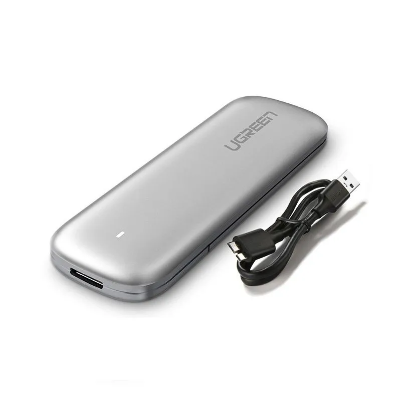 Box Ổ Cứng M.2 SATA To USB 3.0 Ugreen 60530 Tốc Độ 5Gbps